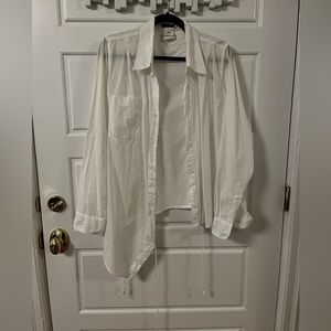 Ann Demeulemeester Asymmetric Wrap Shirt